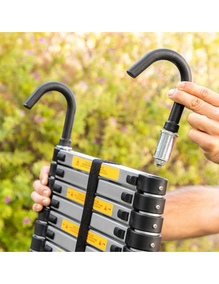 Échelle télescopique Ladescop32 3,2 m InnovaGoods – Stable et compacte