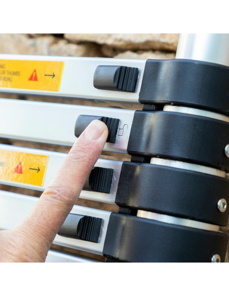 Échelle télescopique Ladescop32 3,2 m InnovaGoods – Stable et compacte