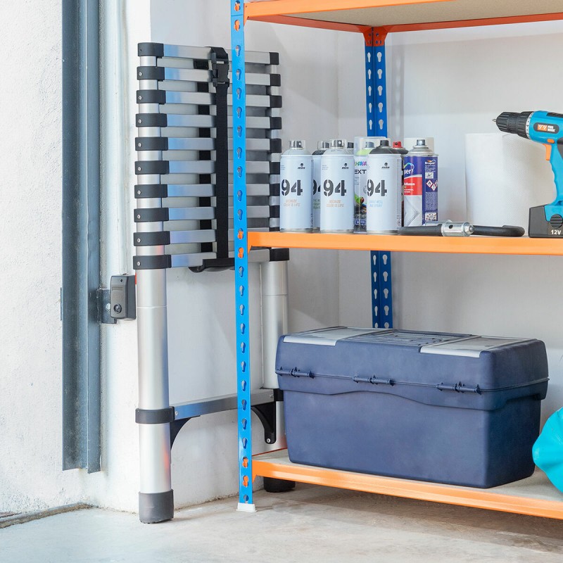Échelle télescopique Ladescop32 3,2 m InnovaGoods – Stable et compacte
