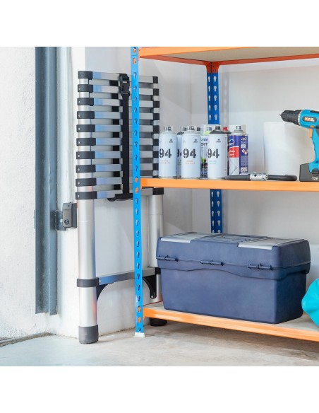 Échelle télescopique Ladescop32 3,2 m InnovaGoods – Stable et compacte