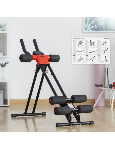 Machine pour Abdominaux Pliante avec Guide d'Exercice InnovaGoods V0103487 (Reconditionné B)