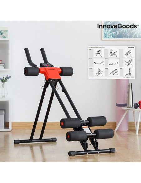 Machine pour Abdominaux Pliante avec Guide d'Exercice InnovaGoods V0103487 (Reconditionné B)