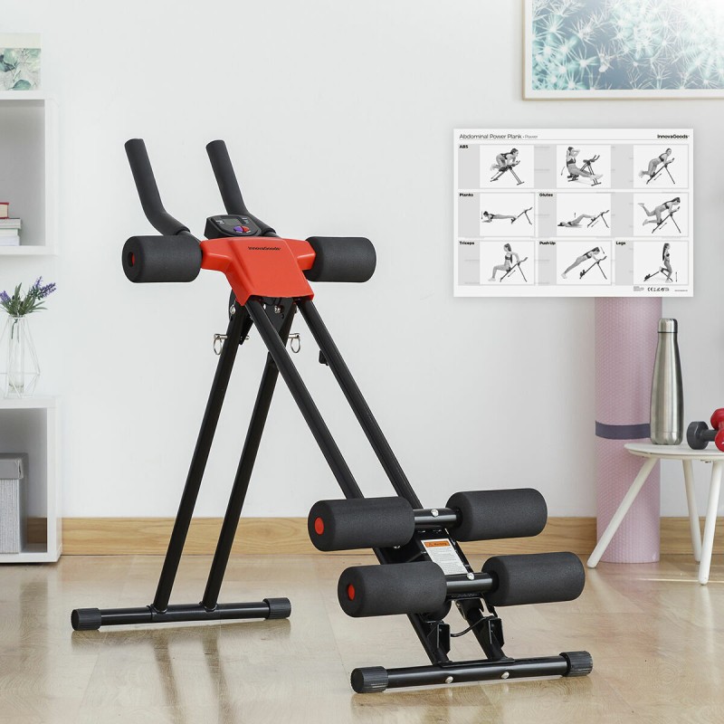 Machine pour Abdominaux Pliante avec Guide d'Exercice InnovaGoods V0103487 (Reconditionné B)
