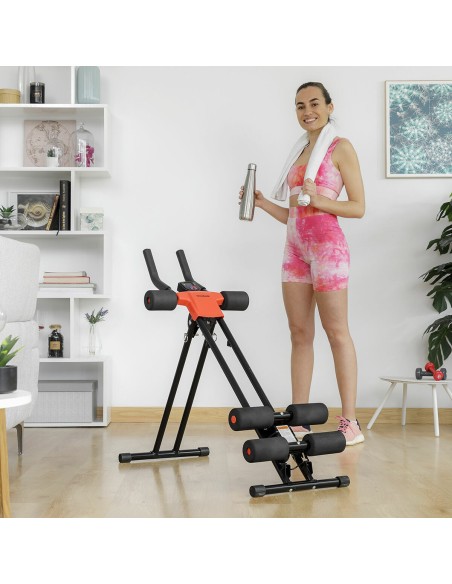 Machine pour Abdominaux Pliante avec Guide d'Exercice InnovaGoods V0103487 (Reconditionné B)