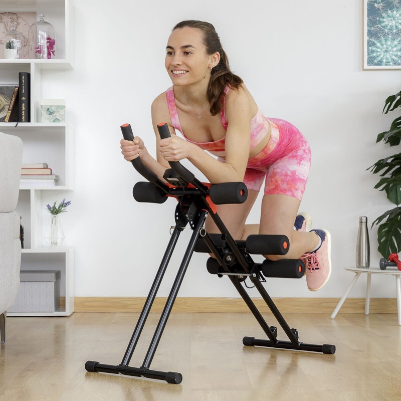 Machine pour Abdominaux Pliante avec Guide d'Exercice InnovaGoods V0103487 (Reconditionné B)