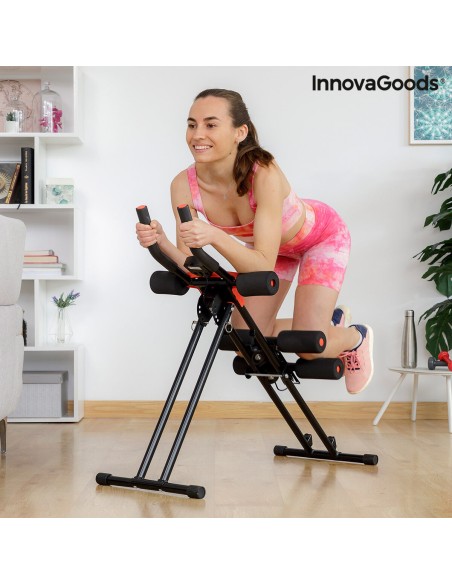 Machine pour Abdominaux Pliante avec Guide d'Exercice InnovaGoods V0103487 (Reconditionné B)