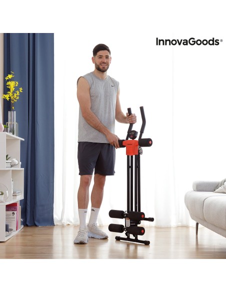 Machine pour Abdominaux Pliante avec Guide d'Exercice InnovaGoods V0103487 (Reconditionné B)