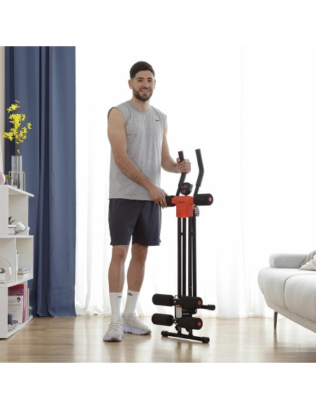 Machine pour Abdominaux Pliante avec Guide d'Exercice InnovaGoods V0103487 (Reconditionné B)