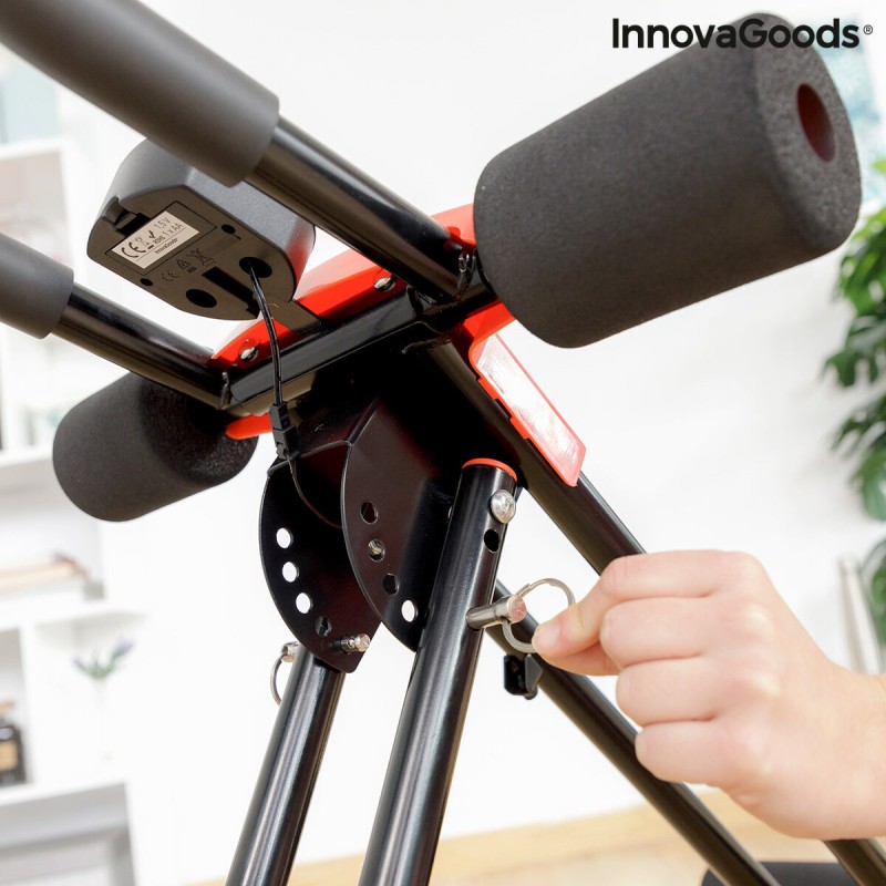 Machine pour Abdominaux Pliante avec Guide d'Exercice InnovaGoods V0103487 (Reconditionné B)