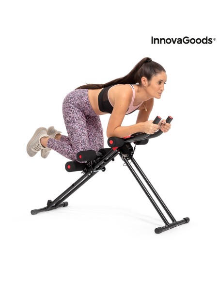 Machine pour Abdominaux Pliante avec Guide d'Exercice InnovaGoods V0103487 (Reconditionné B)