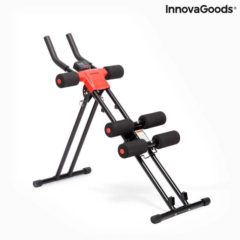 Machine pour Abdominaux Pliante avec Guide d'Exercice InnovaGoods V0103487 (Reconditionné B)
