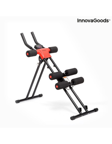 Machine pour Abdominaux Pliante avec Guide d'Exercice InnovaGoods V0103487 (Reconditionné B)