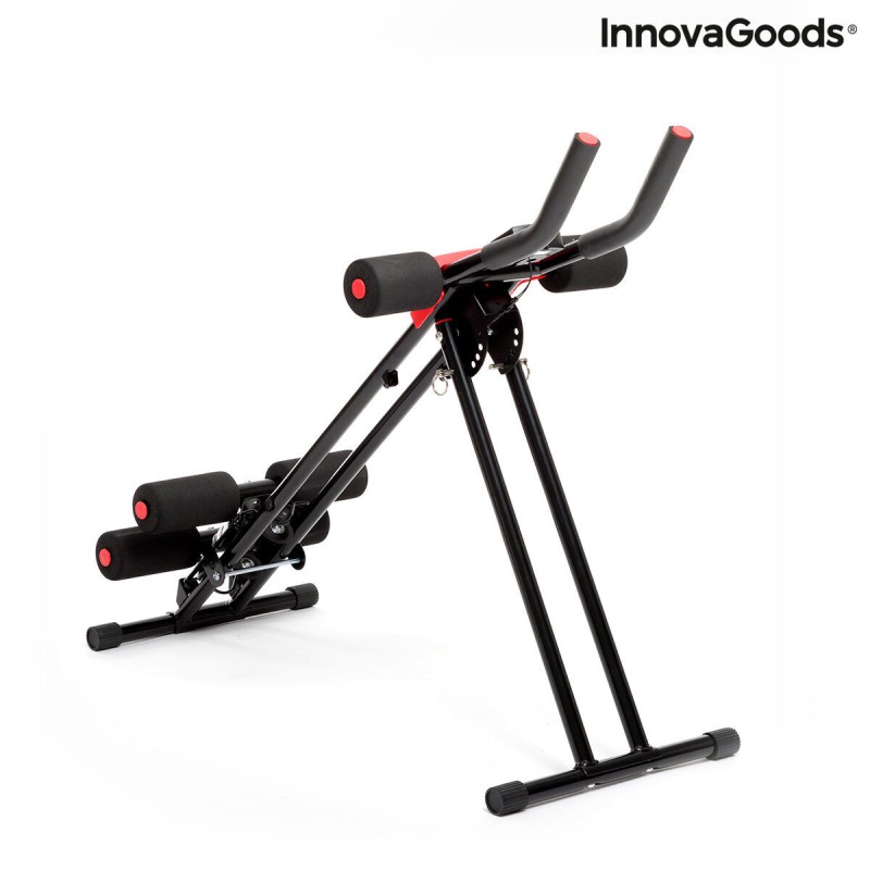 Machine pour Abdominaux Pliante avec Guide d'Exercice InnovaGoods V0103487 (Reconditionné B)