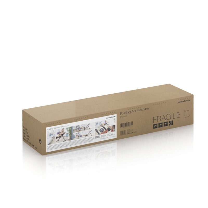 Machine pour Abdominaux Pliante avec Guide d'Exercice InnovaGoods V0103487 (Reconditionné B)