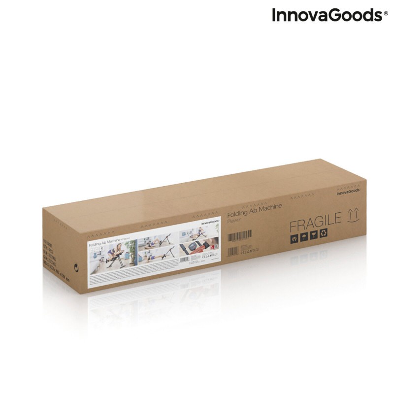 Machine pour Abdominaux Pliante avec Guide d'Exercice InnovaGoods V0103487 (Reconditionné B)