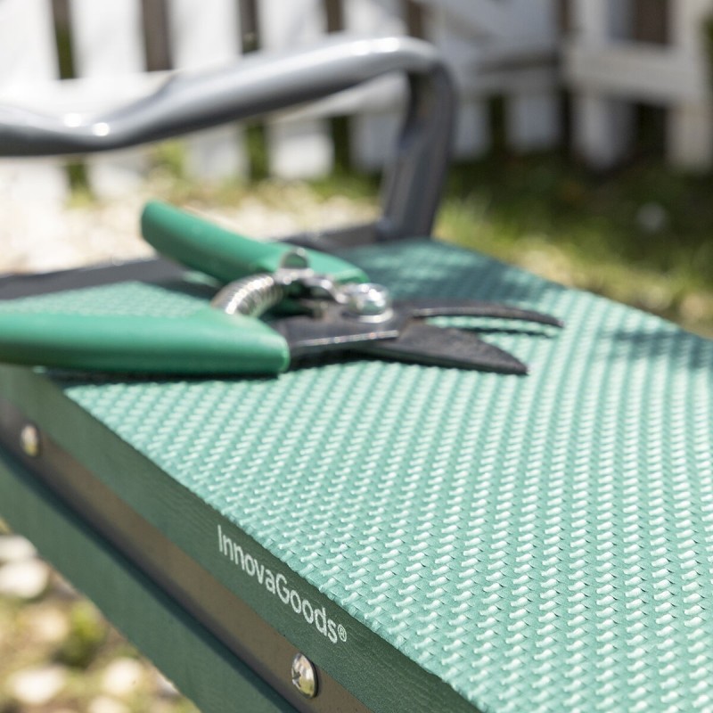 Banc de jardin pliable Situl 3‑en‑1 avec sac – Pratique et stable
