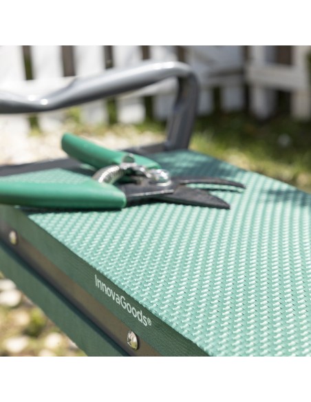 Banc de jardin pliable Situl 3‑en‑1 avec sac – Pratique et stable