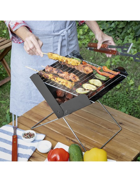 Mini‑barbecue pliable Foldecue – Compact et pratique