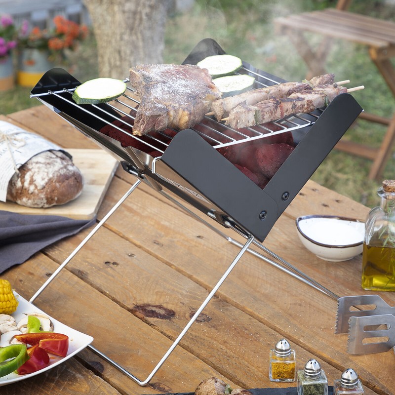 Mini‑barbecue pliable Foldecue – Compact et pratique