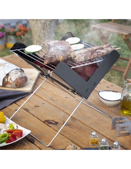 Mini‑barbecue pliable Foldecue – Compact et pratique