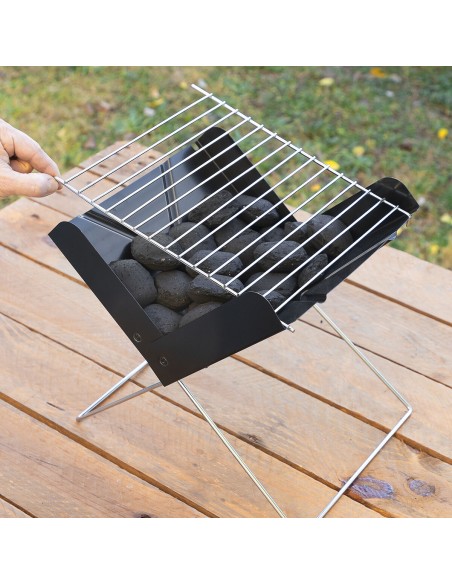 Mini‑barbecue pliable Foldecue – Compact et pratique