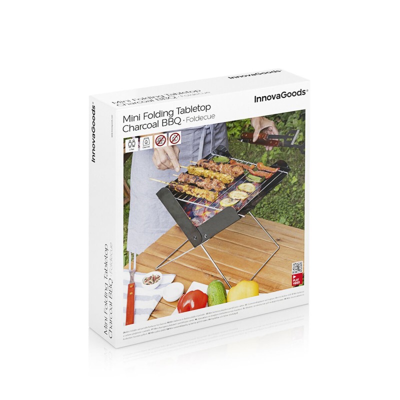 Mini‑barbecue pliable Foldecue – Compact et pratique