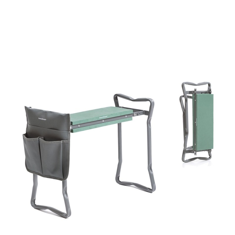 Banc de jardin pliable Situl 3‑en‑1 avec sac – Pratique et stable