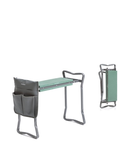 Banc de jardin pliable Situl 3‑en‑1 avec sac – Pratique et stable
