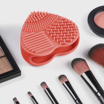 Nettoyeur Pinceaux Maquillage Heart InnovaGoods 2
