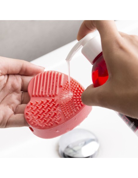 Nettoyeur Pinceaux Maquillage Heart InnovaGoods