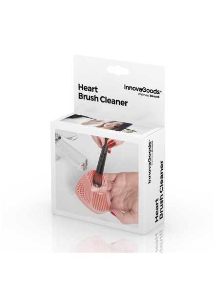 Nettoyeur Pinceaux Maquillage Heart InnovaGoods