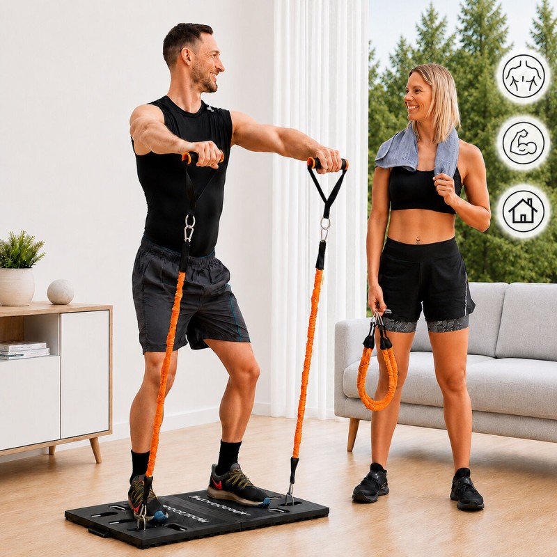 Système d’entraînement portatif Gympak Max – Fitness complet