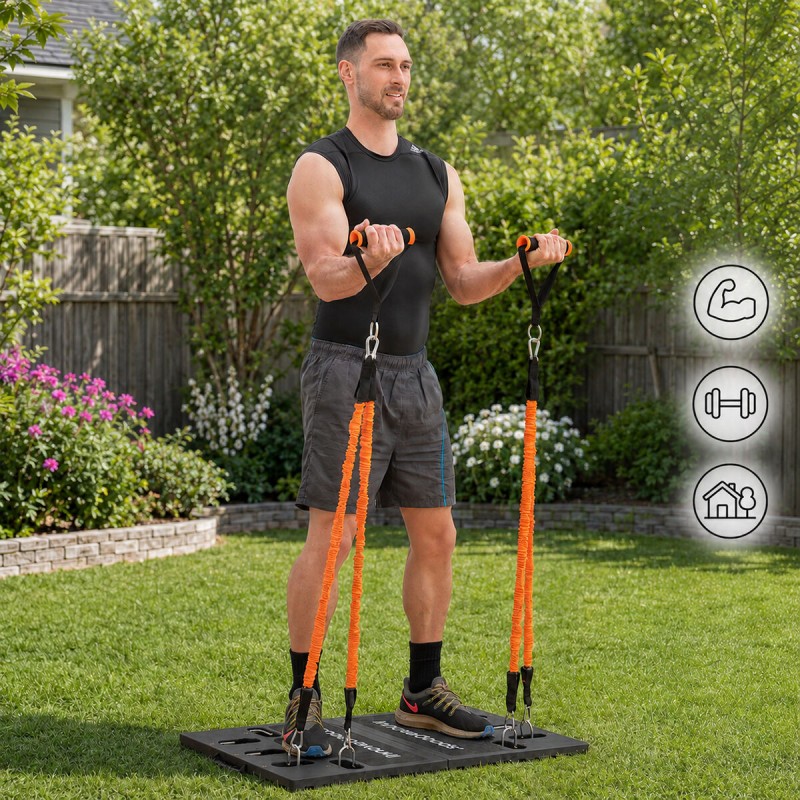 Système d’entraînement portatif Gympak Max – Fitness complet