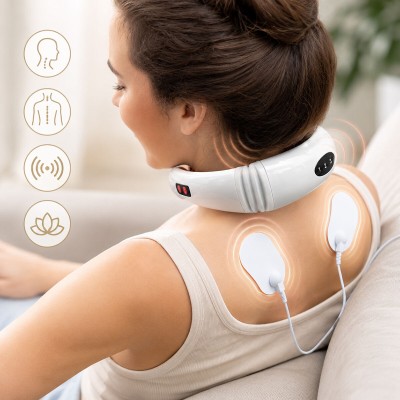 Masseur cou et dos électromagnétique Calmagner – Relaxation profonde