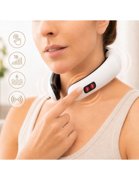 Masseur cou et dos électromagnétique Calmagner – Relaxation profonde