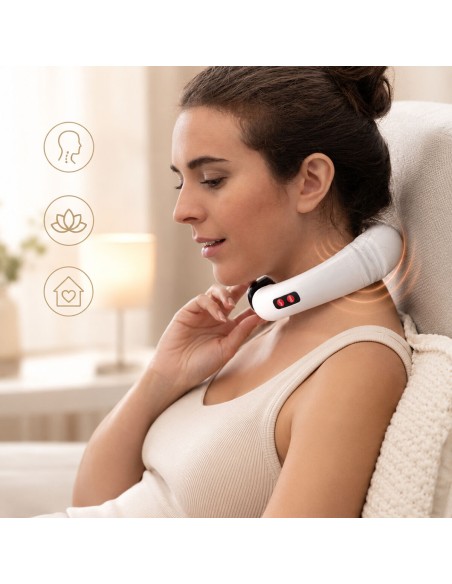 Masseur cou et dos électromagnétique Calmagner – Relaxation profonde