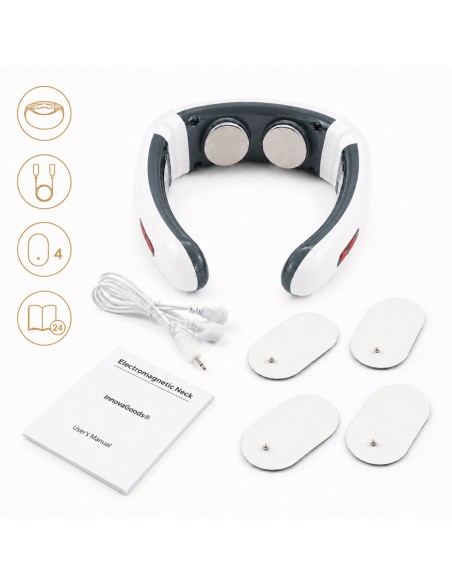 Masseur cou et dos électromagnétique Calmagner – Relaxation profonde