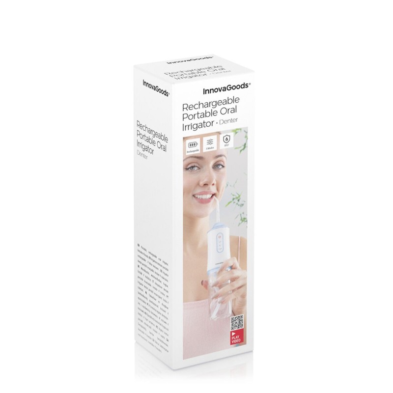 Irrigateur buccal rechargeable Denter – Hygiène interdentaire
