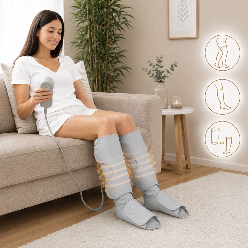 Masseur de jambe Maspres compression d’air – Relaxation et circulation