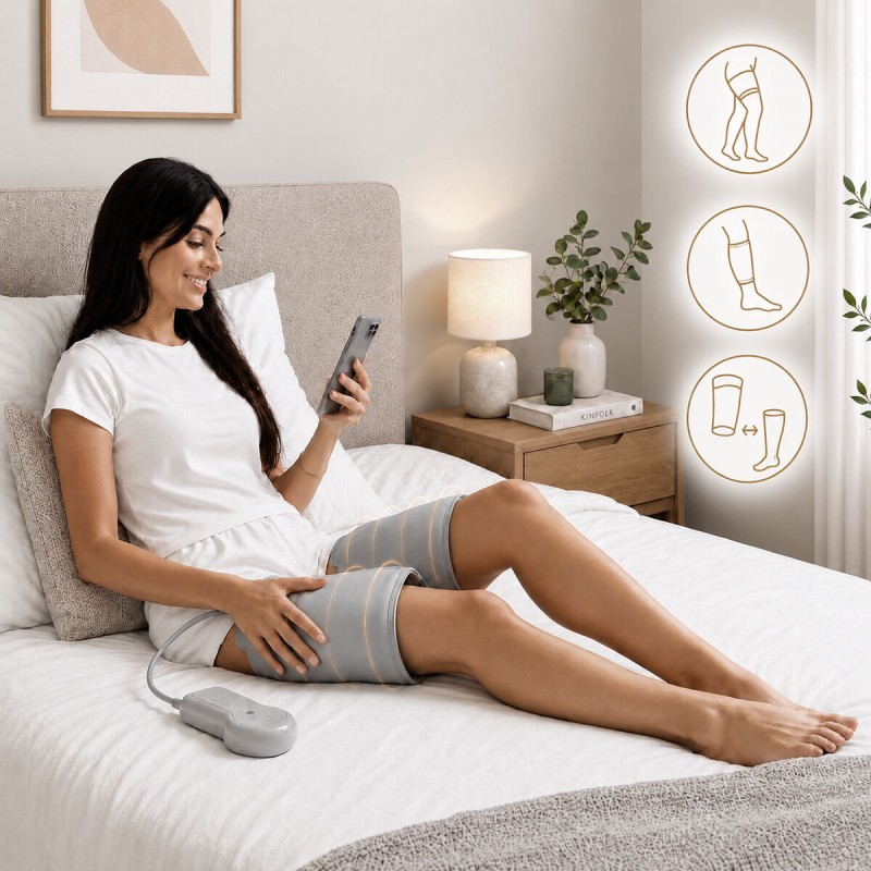 Masseur de jambe Maspres compression d’air – Relaxation et circulation