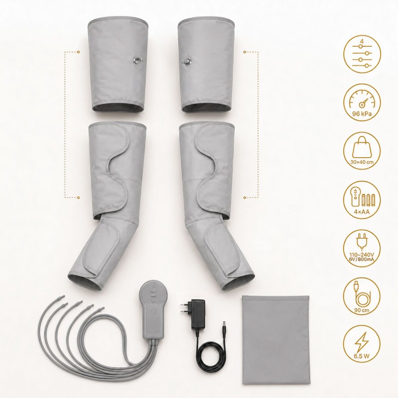 Masseur de jambe Maspres compression d’air – Relaxation et circulation