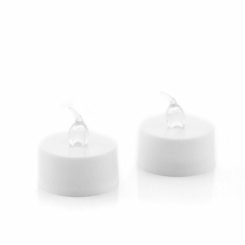 Bougies chauffe‑plat LED (lot de 12) – Ambiance chaleureuse