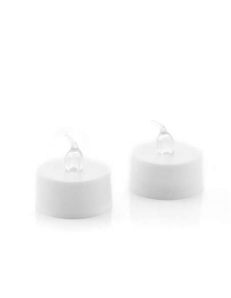 Bougies chauffe‑plat LED (lot de 12) – Ambiance chaleureuse