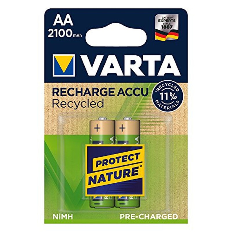 Piles rechargeables Varta AA 2100 mAh