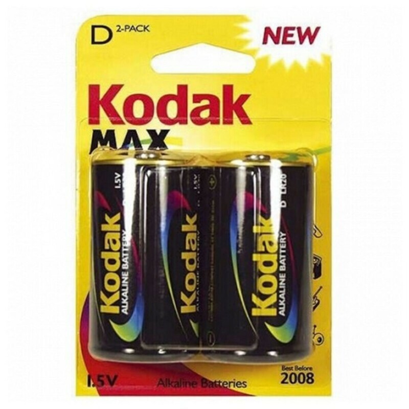 Piles Kodak LR20 D 1,5 V – Alcalines (x2)