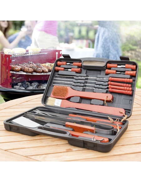 Mallette barbecue Barbecase 18 pièces – Kit complet