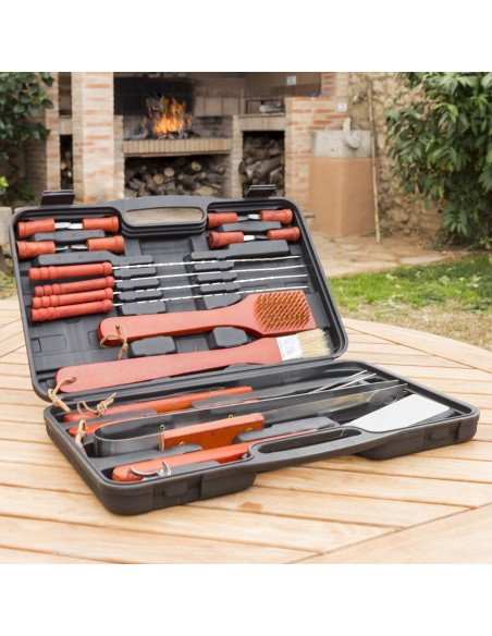Mallette barbecue Barbecase 18 pièces – Kit complet