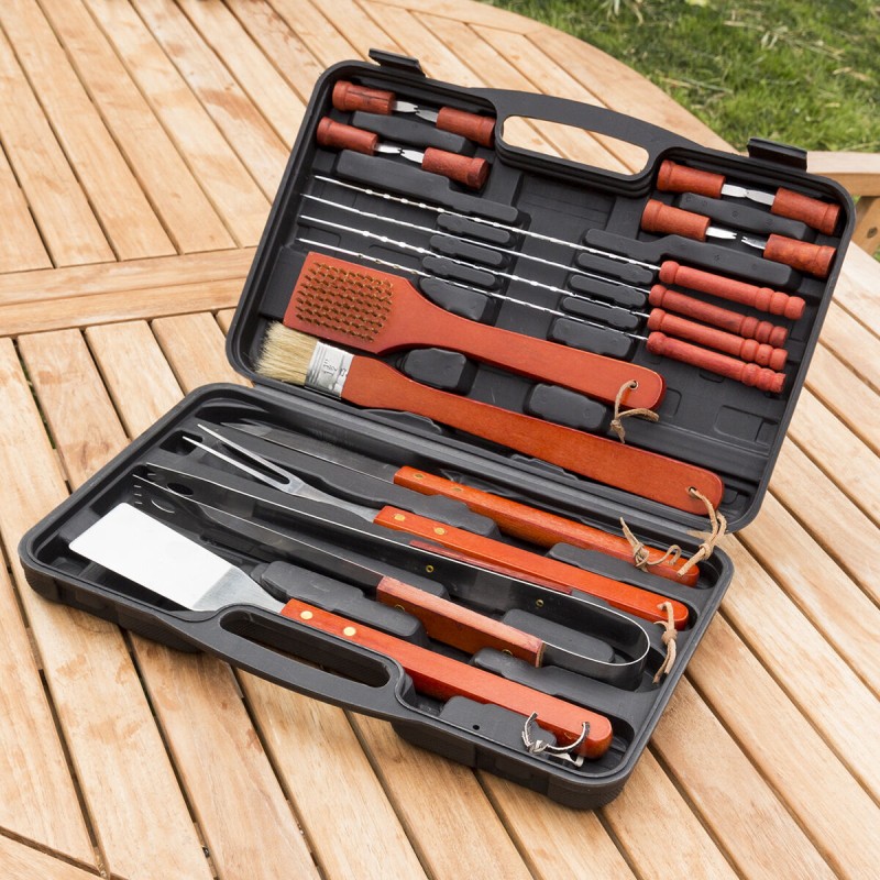 Mallette barbecue Barbecase 18 pièces – Kit complet