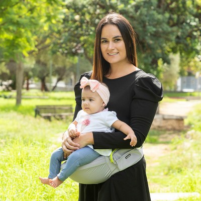 Ceinture porte‑bébé évolutive Seccaby – Portage confortable