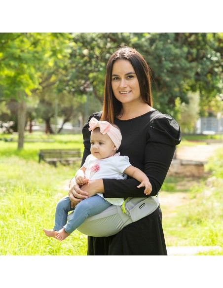 Ceinture porte‑bébé évolutive Seccaby – Portage confortable